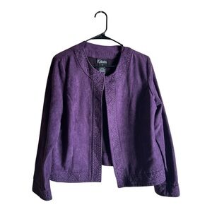 K Studio Collection Women's Size 14 Purple Blazer